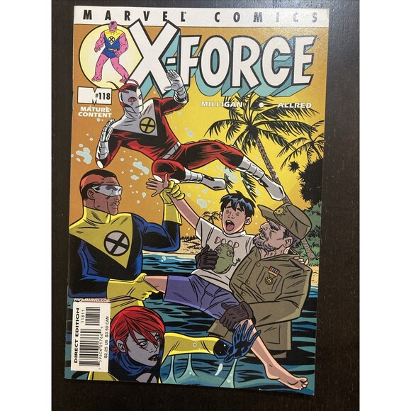 X-Force: Mixed Set No. 88, 102, 118, & 127 Marvel Comics (1999-2002) - Picture 5 of 13